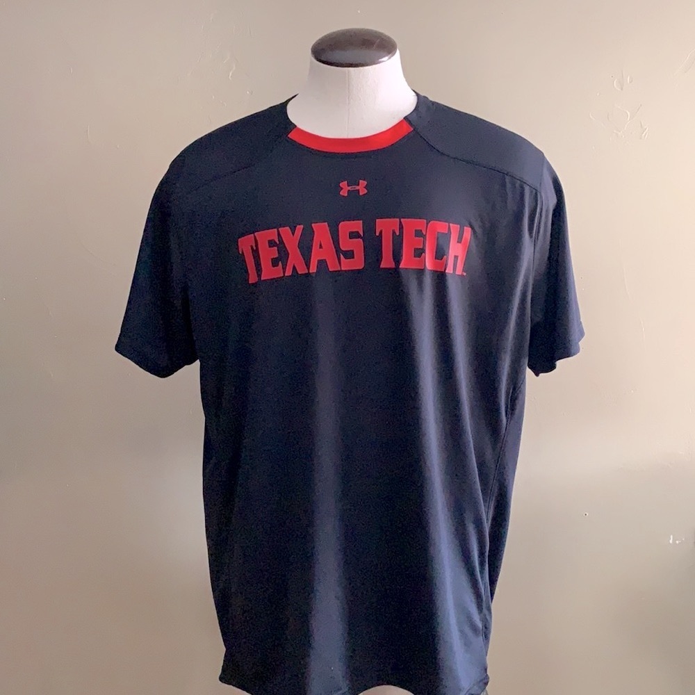 Under Armor Texas Tech Heat Gear 2XL Shirt NWT